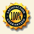 100% Satisfaction Guaranteed